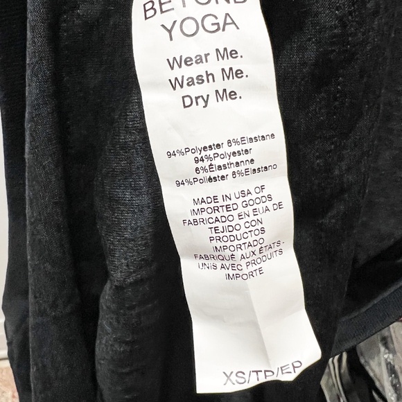 NEW Beyond Yoga Featherweight Rebalance Sleeveless Crew Neck Tank Darkest Night - Picture 3 of 4